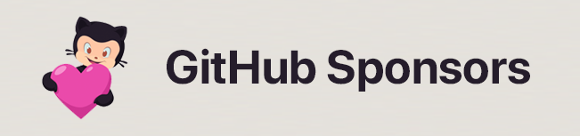 Sponsor on GitHub